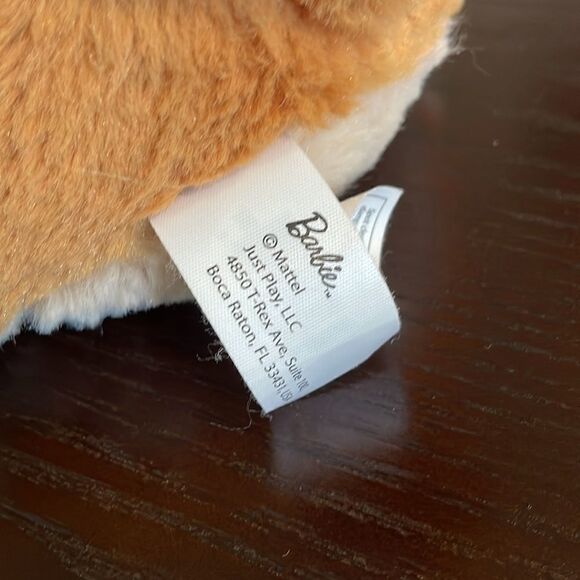 Barbie Vet Dog Interactive Barks Whines with Red Light Nose Plush Toy 10" Mattel - Picture 3 of 3